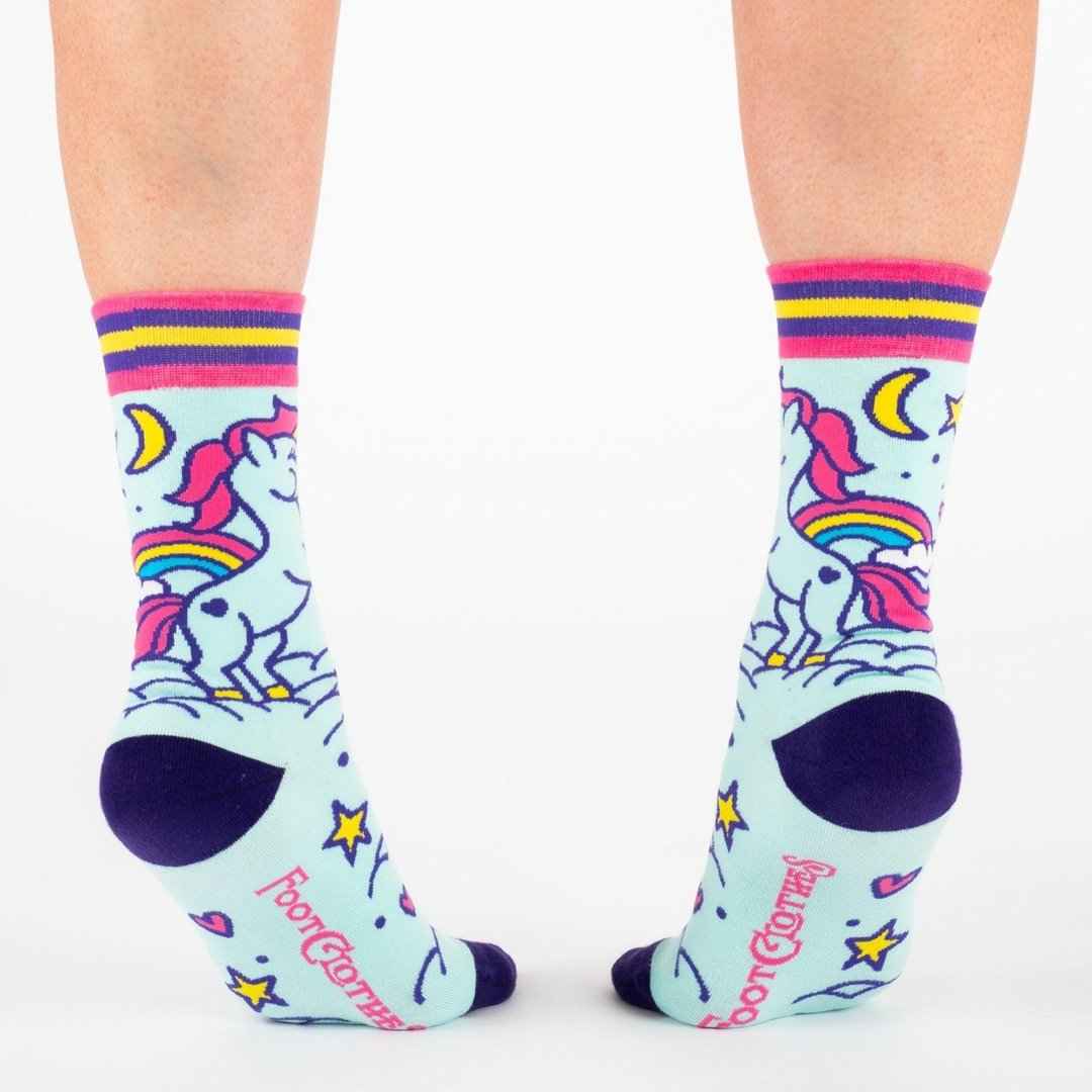 Cute Unicorn Crew Socks - Damned Threads